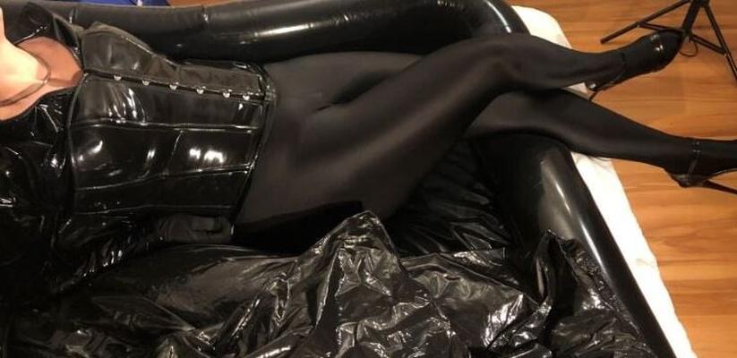 Bound, Vibed, Squirt and Heels Facial Fetish