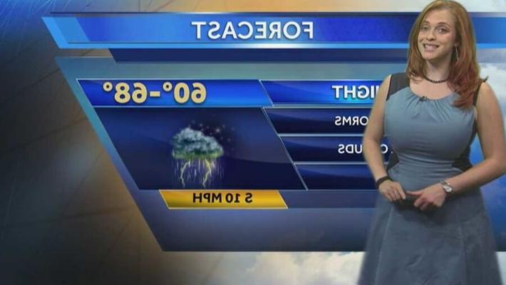 Busty Weatherlady Mallory