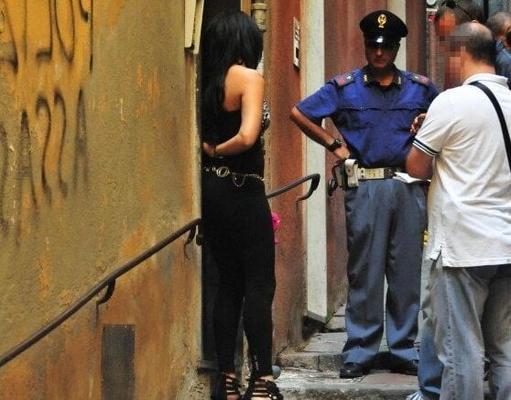 Street Prostitutes in Genoa, Italy