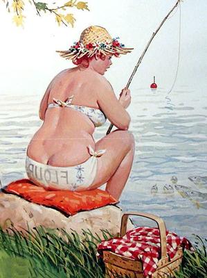 Plus-Size Pin-Up Hilda