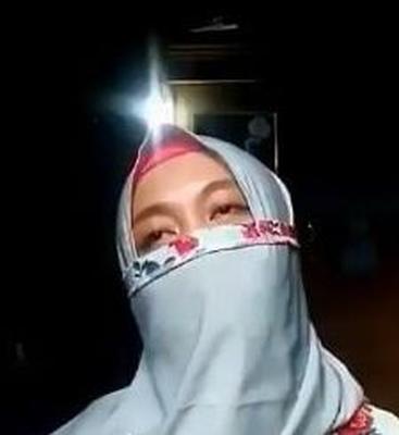 Indonesian JIlbab Cadar Niqab &quot;CHANDRA&quot;
