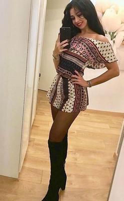 sexy european Yelisa wearing tights pantyhose heels