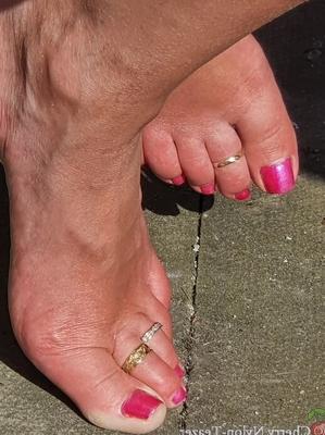 Pies en el calor