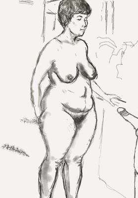 Moms and Sons erotic drawings