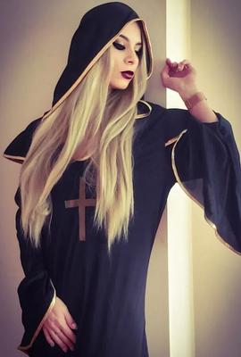 Halloween horny nun