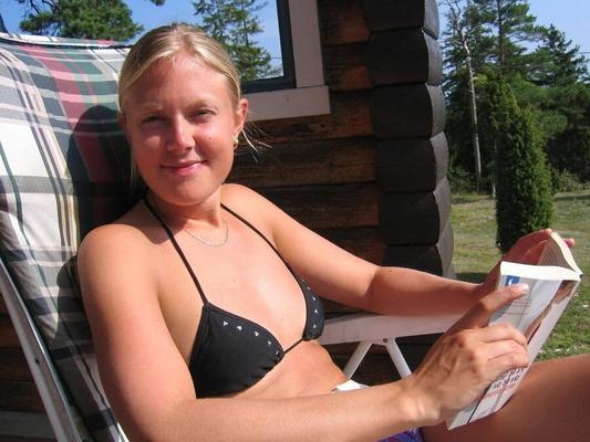 Swedish amateur - pregnant