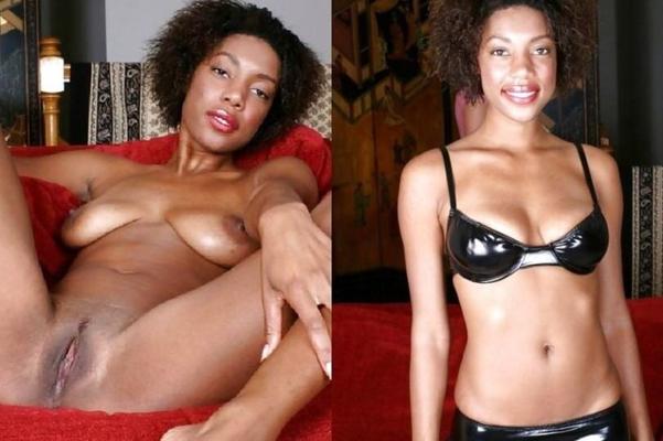 Ebony Dressed Undressed