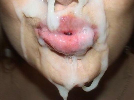Granny loves a full facial !