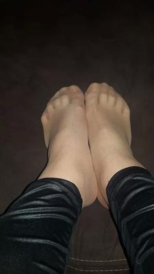 Pieds en nylon - 10 Photos
