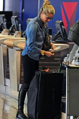 Female Celebrity Boots &amp; Leather - Erin Andrews