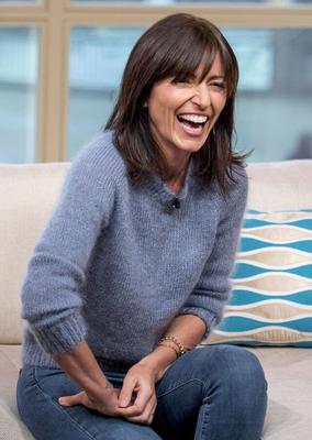 Davina McCall pulling lots of cute faces
