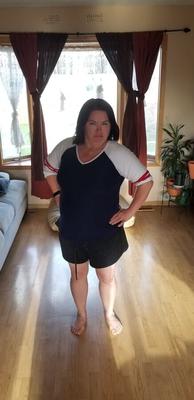 Sexy BBW Couch Booty and Sports Girl