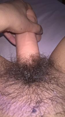 Hairy Mature Wife JoyTwoSex Selfies Big Dildo