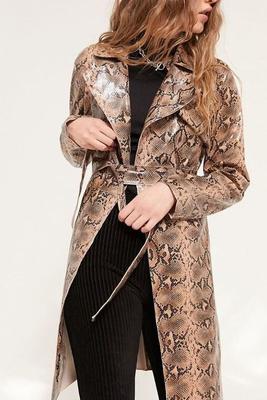 Different Coloured Leather Coat - by Redbull