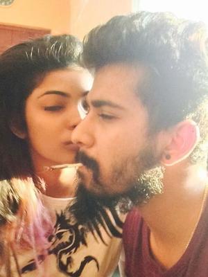 South Indian Couple IN hotel