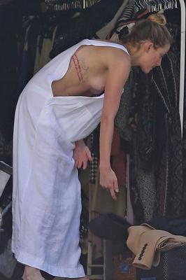 Amber Heard Paparazzi-Tittenaufnahmen