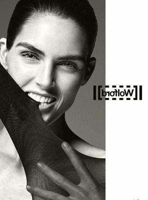 Hilary Rhoda posing feb