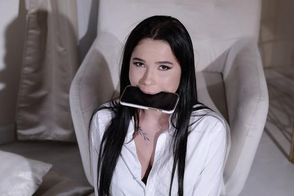 Busty office girl Bambola pleasing her stressed boss