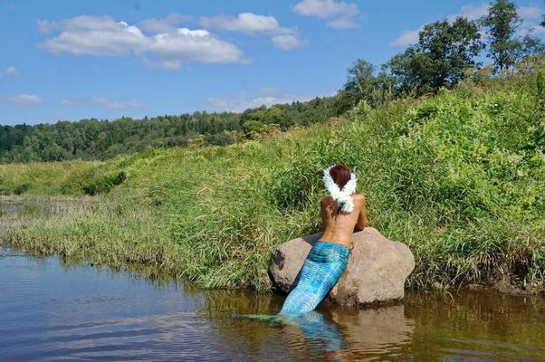 Mermaid of Volga-river