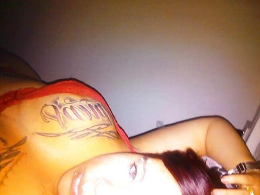Sexy BBW tatooed with huge boobs from Argentina