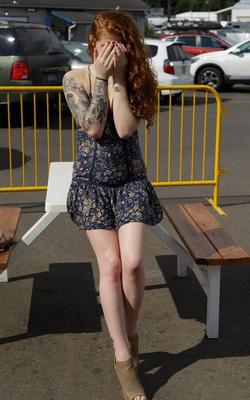 Sexy Redhead Corsen