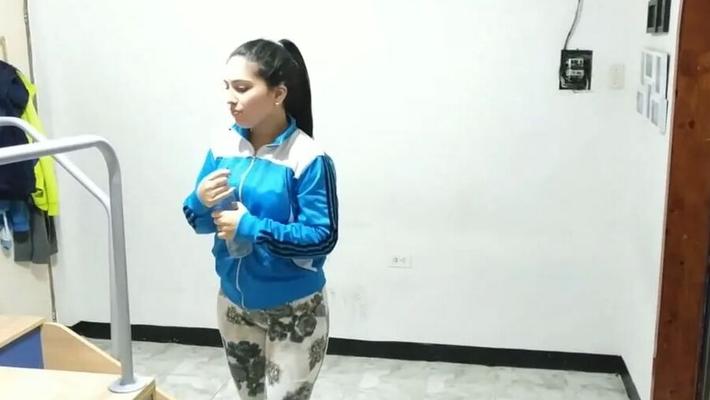 Jogger Gagged With Sweaty Socks After Her Run! - Selfgags