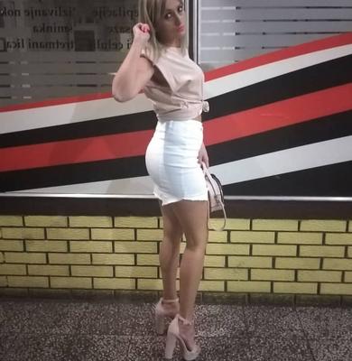Serbian beautiful skinny blonde mom Tanja Jakovljevic
