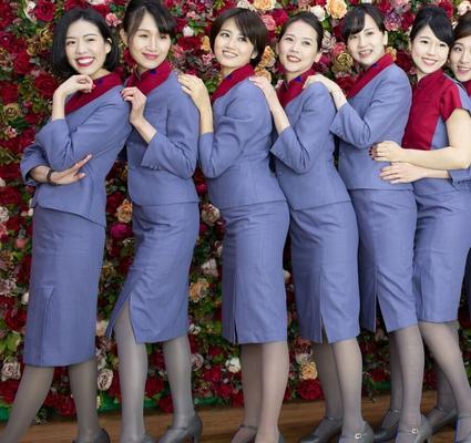 Flight Attendants in Pantyhose - Air China Girls