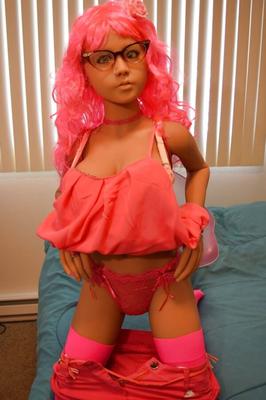 Nina&;s pink wings!