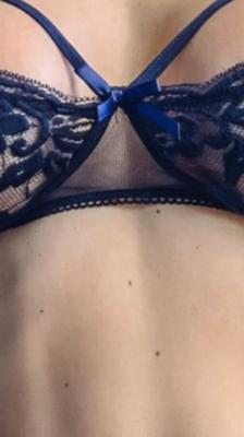 Trying on my gorgeous new lingerie from an admirer thank you