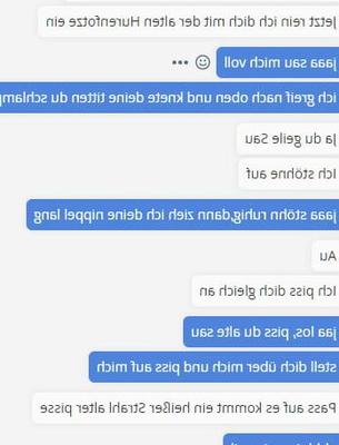 Neuer Chat mit der alten Fotze