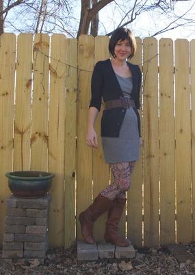 Maman fashionista en collants