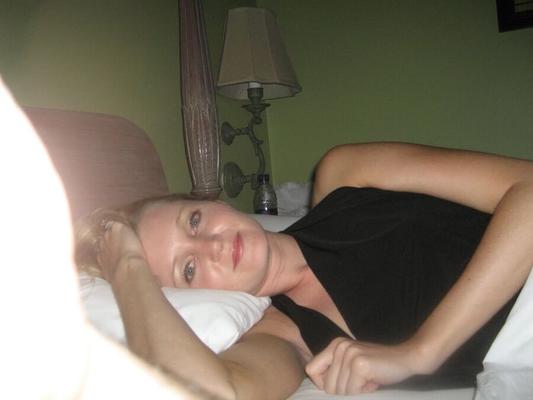 Hot blonde gf enjoying vacation