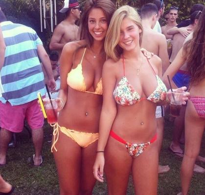 Sensational women in bikini
