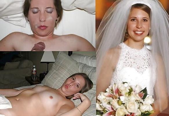 Novias vestidas y desvestidas