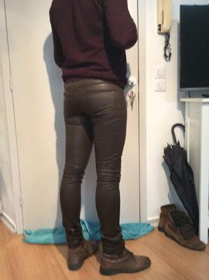 PANTALON CIMARRON CASSIS WAX MARRON