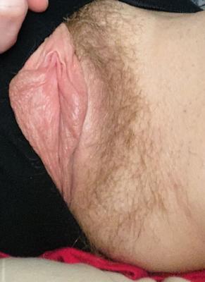 Black Panties Reveal Hairy Pussy American Milf