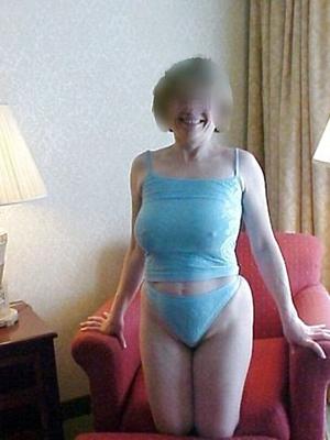 MarieRocks 50+ Tight MILF Body in Light Blue Underwear