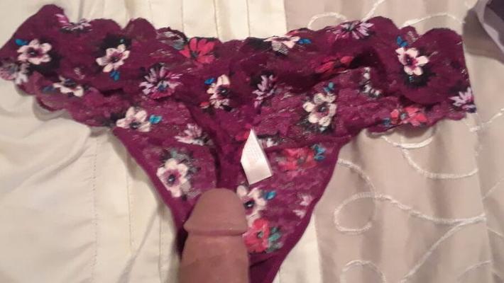 Wifes panties thong sexy want a pair