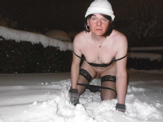 Dans la neige