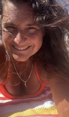 Laying out in the sun!