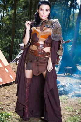 Crossdress cosplay B ladder upskirt