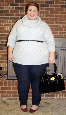 Pretty BBWs and fatties from fashion blogs
