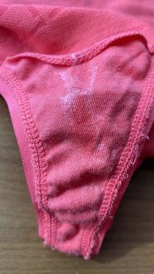 Soaking wet panties with bonus