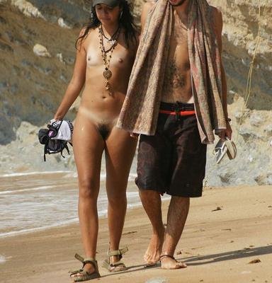 Couple on the Fkk Beach