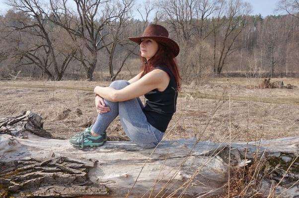 On the old tree