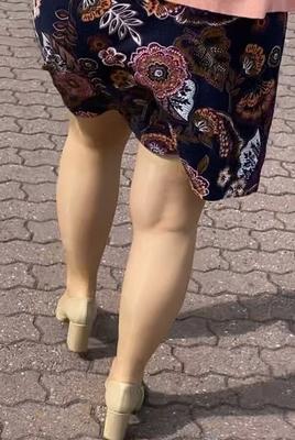In dress