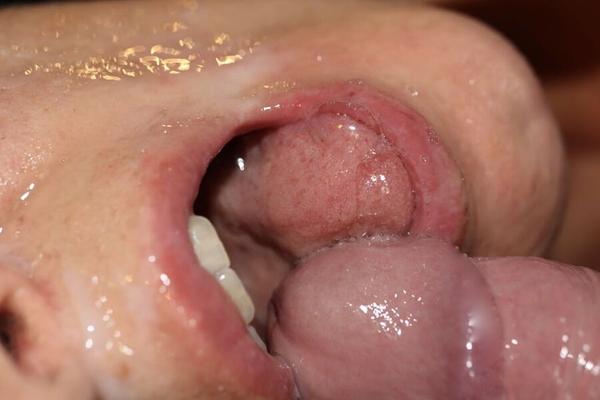 Fuck French slut mouth suck cock cum in face blowjob wife