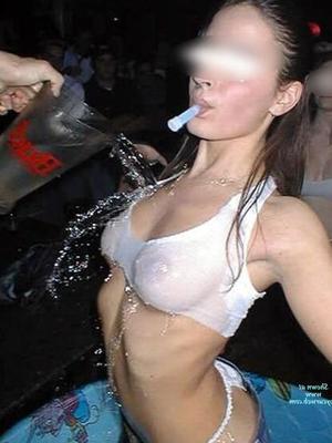Wet clothes and t-shirts