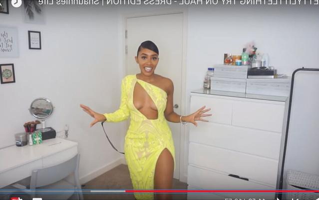 Shaunnie&;s Life Shaunnie_xoxo Youtuber Instagram Nip Slip